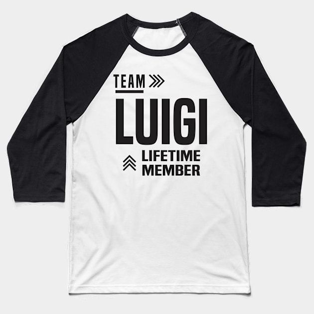 Luigi Baseball T-Shirt by C_ceconello